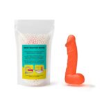 Крафтове мило-член з присоскою Чистий Кайф LARGE Orange, натуральне - Зображення 4