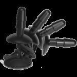 Кріплення для душу з присоскою Doc Johnson Vac-U-Lock - Deluxe Suction Cup Plug (м'ята упаковка!!!) - Зображення 2