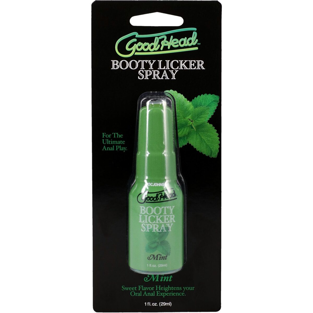Спрей для анілінгусу Doc Johnson GoodHead Booty Licker Spray - Mint 29 мл - Зображення 2