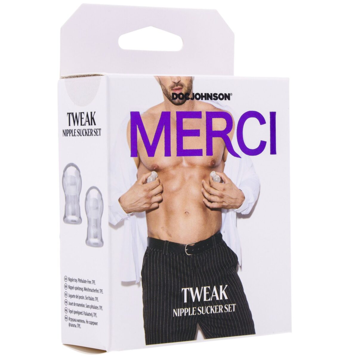 Присоски для сосків Doc Johnson Merci - Tweak - Nipple Sucker Set - Зображення 3