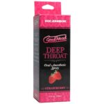 Розпродаж! Спрей для мінету Doc Johnson GoodHead DeepThroat Spray - Strawberry 59мл (термін 09.25) - Зображення 4