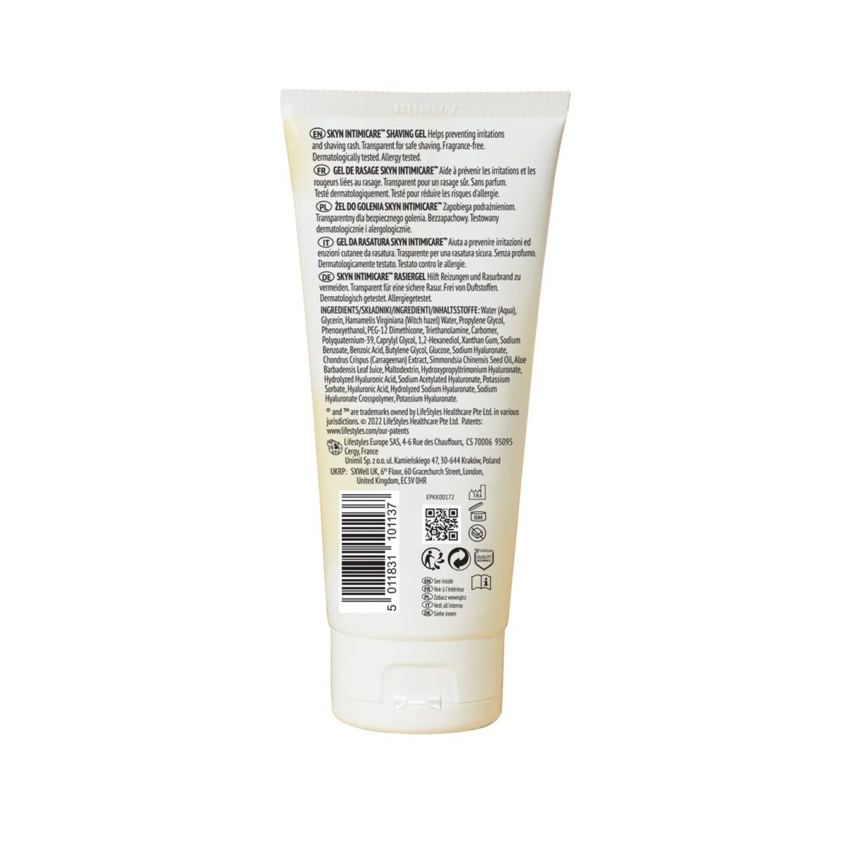 Гель для гоління Skyn Intimicare Shaving Gel 150 мл - Зображення 2