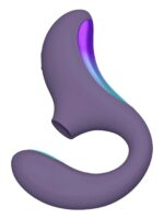 Кліторально-вагінальний звуковий стимулятор LELO Enigma Double Sonic Cyber Purple - Зображення 3