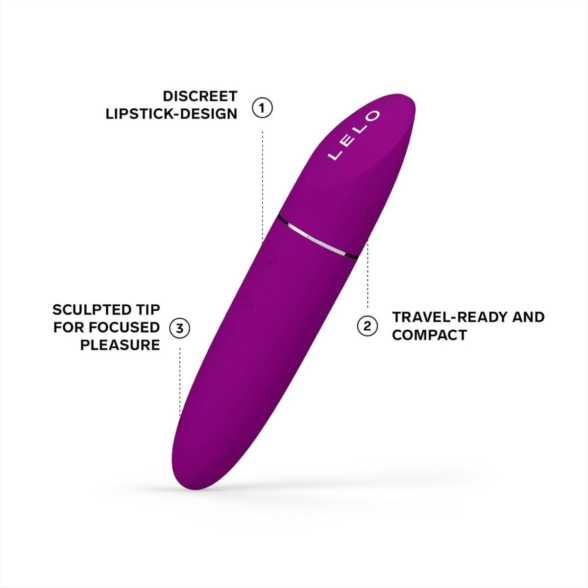 Шикарна віброкуля LELO Mia 3 Deep Rose - Зображення 5