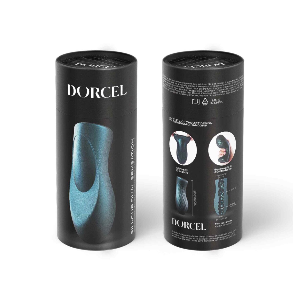 Мастурбатор Dorcel Sili-Cup Dual Sensation - Зображення 6