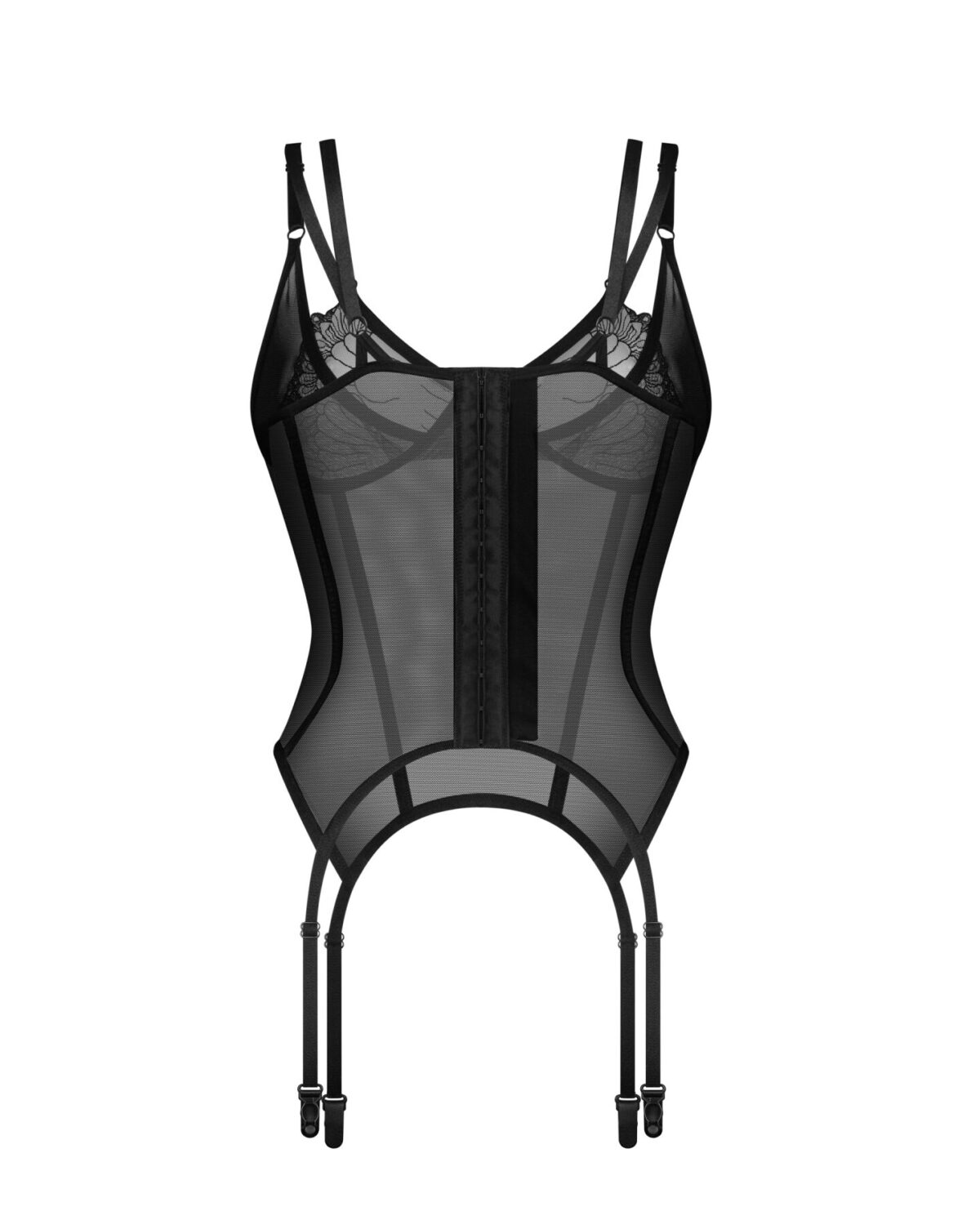 Корсет Obsessive Arrowel Black corset L/XL - Зображення 2