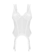 Корсет Obsessive Arrowel White corset 2XL/3XL - Зображення 2