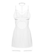 Бебі-долл Obsessive Arrowel White chemise L/XL - Зображення 2