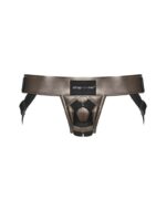 Трусы для страпона Strap-On-Me Leatherette Harness CURIOUS (м'ята упаковка!!!) - Зображення 3