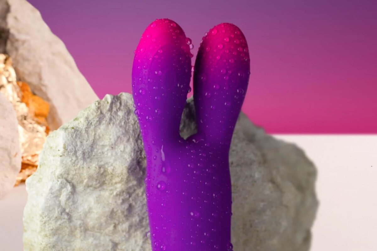 Вібратор Rocks Off Glo Girl - Bunny (м'ята упаковка!!!) - Зображення 4