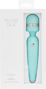 Розкішний вібромасажер PILLOW TALK - Cheeky Teal (м'ята упаковка!!!) - Зображення 8