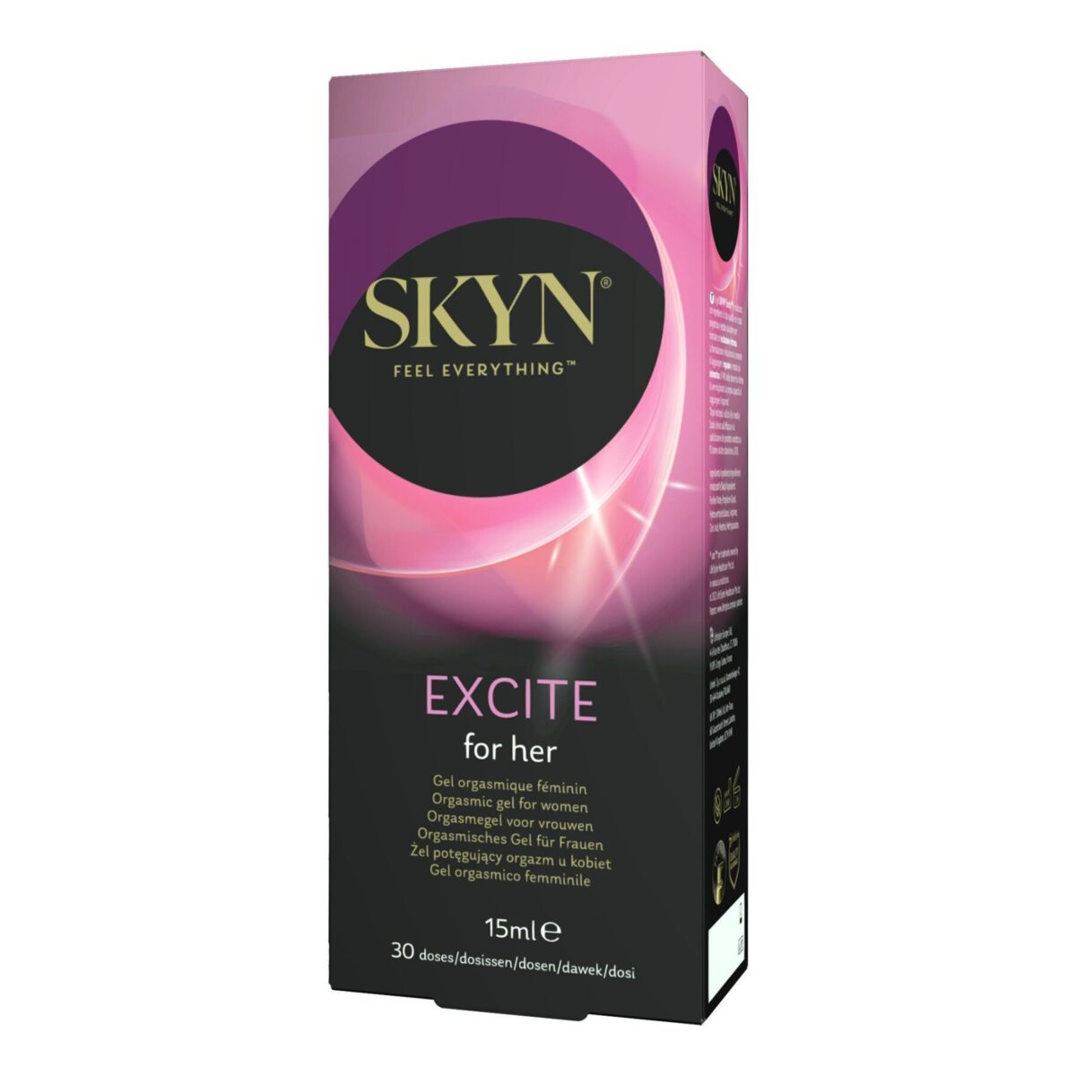 Збуджувальний гель SKYN Excite for her 15 мл (м'ята упаковка!!!) - Зображення 1