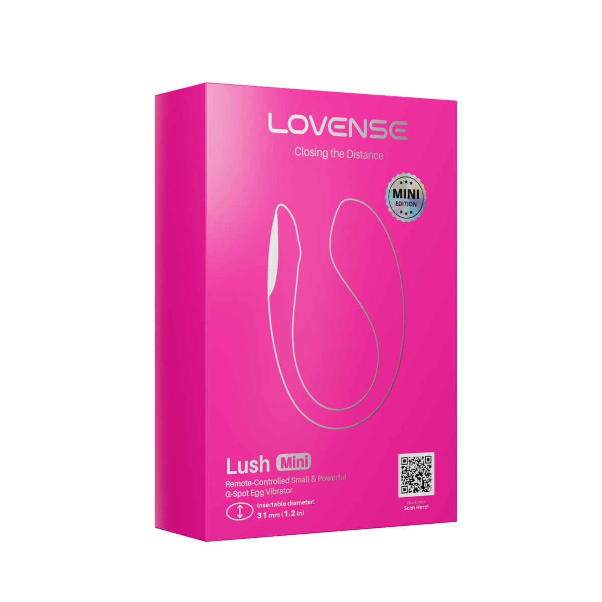 Міні смарт-віброяйце Lovense Lush Mini, зменшена версія Lovense Lush 4 - Зображення 9