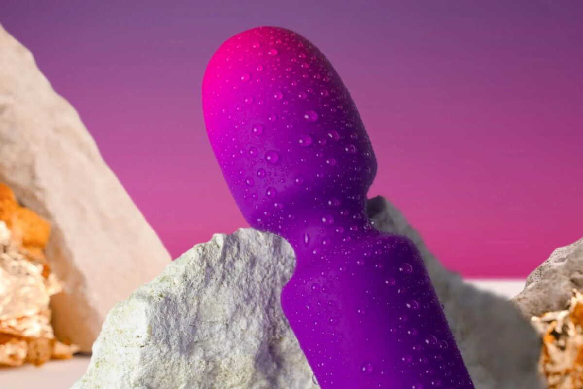 Вібромасажер Rocks Off Glo Girl - Wand - Зображення 4