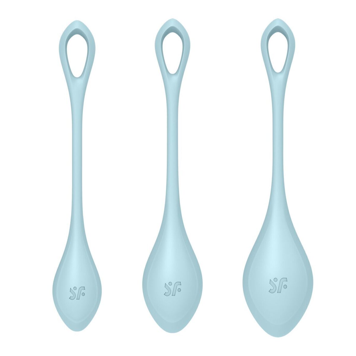 Набір йоні намистин Satisfyer Yoni Power 2 Light Blue (пошкоджене паковання!!!) - Зображення 5