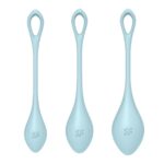 Набір йоні намистин Satisfyer Yoni Power 2 Light Blue (пошкоджене паковання!!!) - Зображення 5