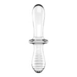 Дилдо Satisfyer Double Crystal (Transparent) (повреждена упаковка!!!) - Зображення 5
