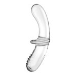 Дилдо Satisfyer Double Crystal (Transparent) (повреждена упаковка!!!) - Зображення 6