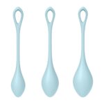 Набір йоні намистин Satisfyer Yoni Power 2 Light Blue (пошкоджене паковання!!!) - Зображення 4