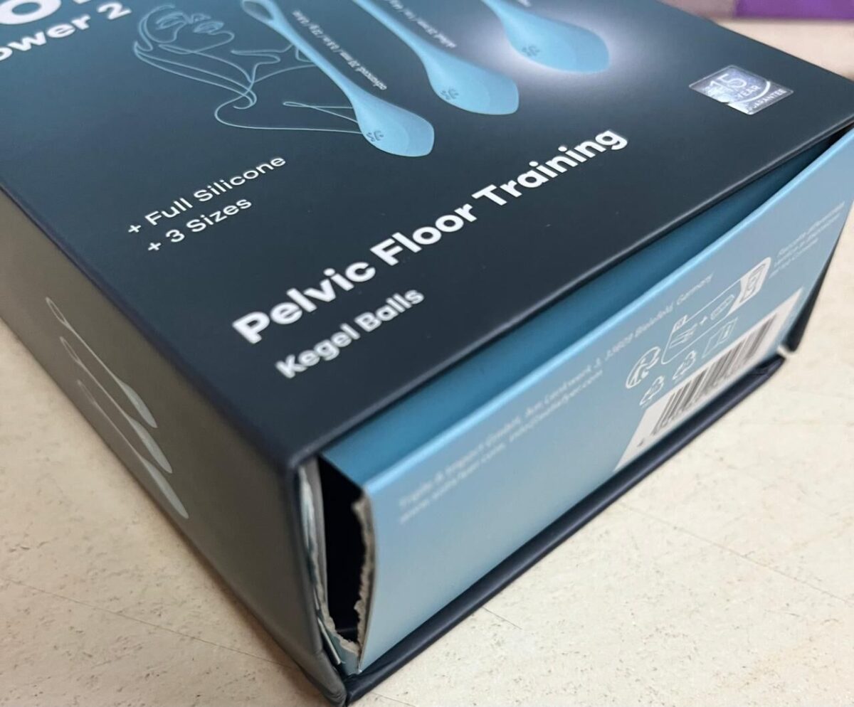 Набір йоні намистин Satisfyer Yoni Power 2 Light Blue (пошкоджене паковання!!!) - Зображення 2