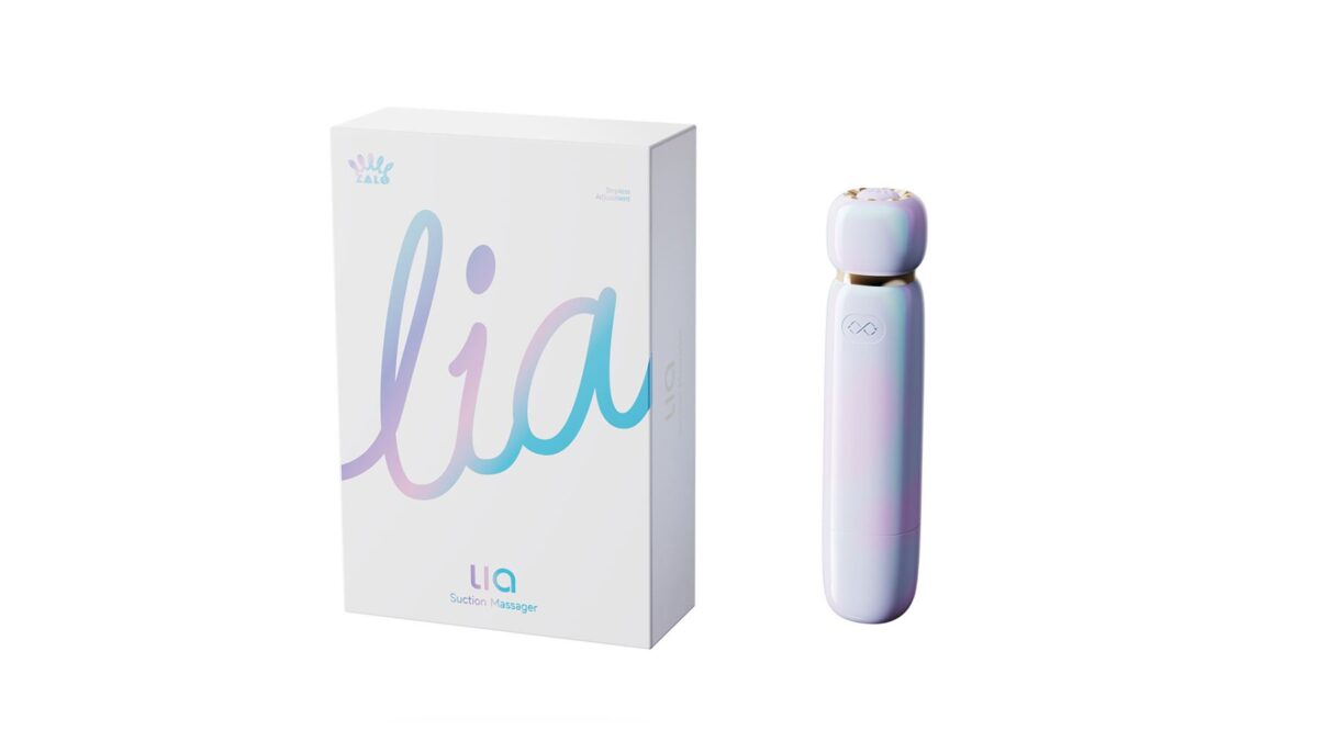 Вакуумний кліторальний стимулятор Zalo Lia Floral White - Зображення 11