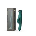 Пульсатор-кролик з вібрацією Zalo Mose 2 Turquoise Green - Зображення 14