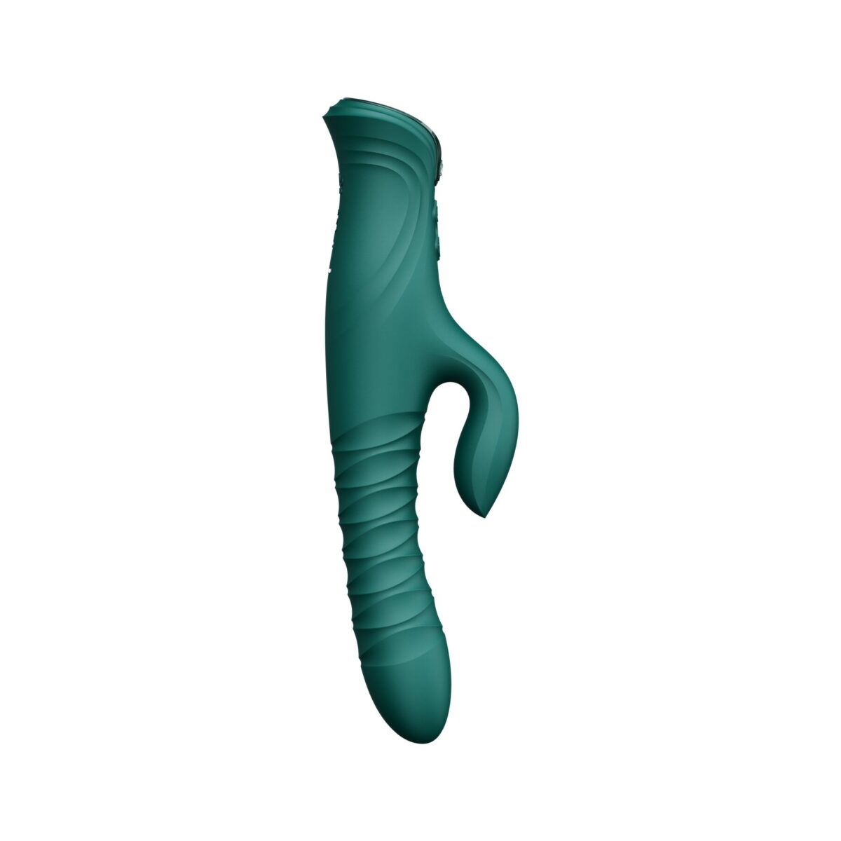 Пульсатор-кролик з вібрацією Zalo Mose 2 Turquoise Green - Зображення 3