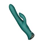 Пульсатор-кролик з вібрацією Zalo Mose 2 Turquoise Green - Зображення 11
