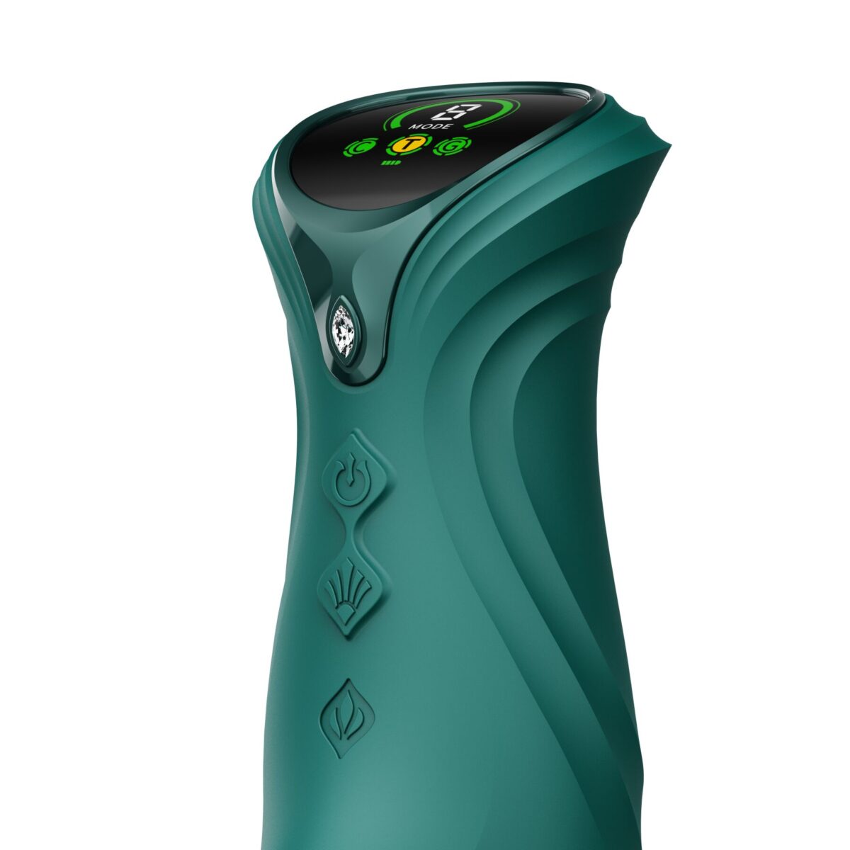 Пульсатор-кролик з вібрацією Zalo Mose 2 Turquoise Green - Зображення 13