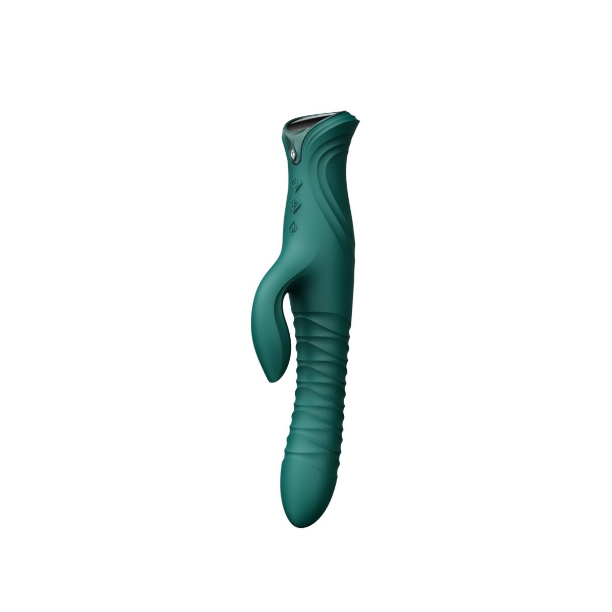 Пульсатор-кролик з вібрацією Zalo Mose 2 Turquoise Green - Зображення 7
