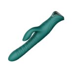 Пульсатор-кролик з вібрацією Zalo Mose 2 Turquoise Green - Зображення 8
