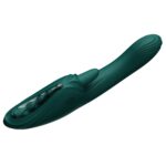 Вібратор-кролик Zalo Ares Turquoise Green - Зображення 4