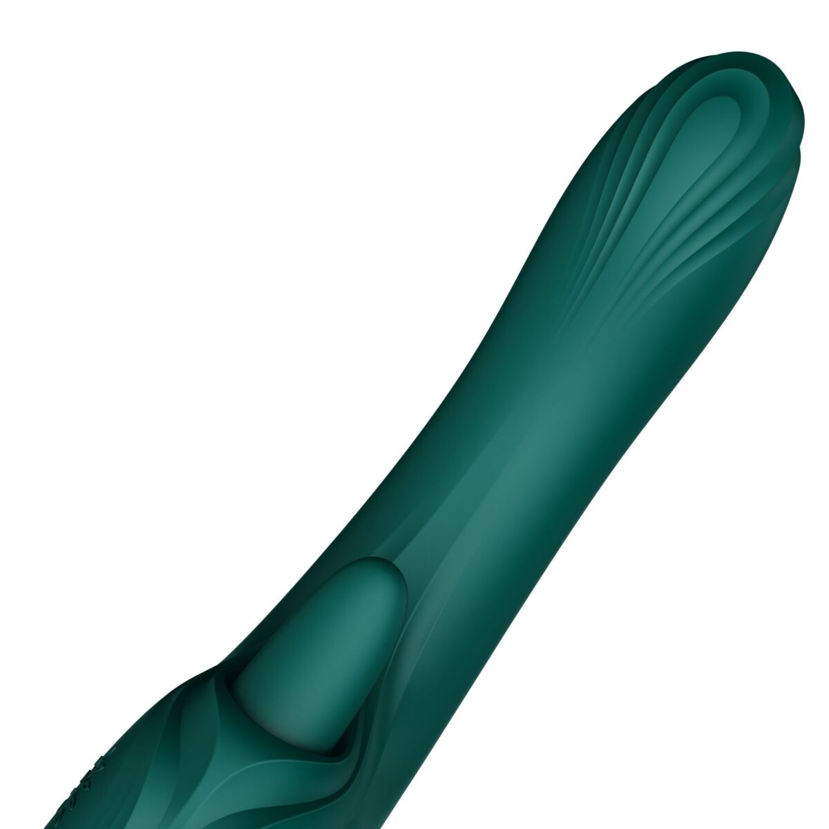 Вібратор-кролик Zalo Ares Turquoise Green - Зображення 11