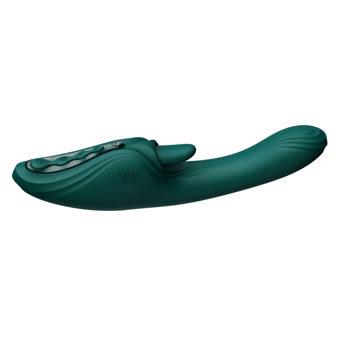Вібратор-кролик Zalo Ares Turquoise Green - Зображення 9