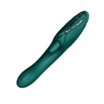 Вібратор-кролик Zalo Ares Turquoise Green - Зображення 3