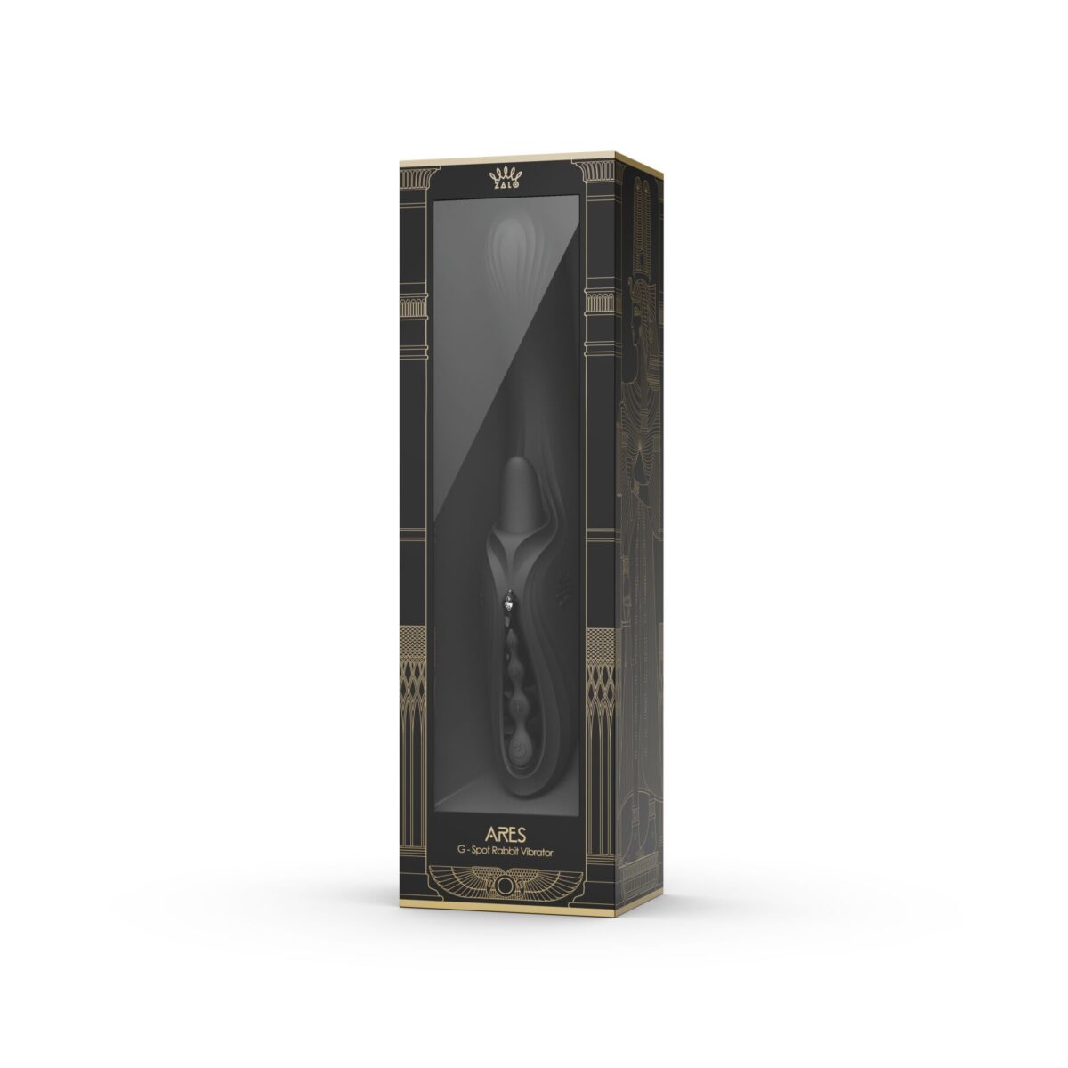 Вібратор-кролик Zalo Ares Obsidian Black - Зображення 17