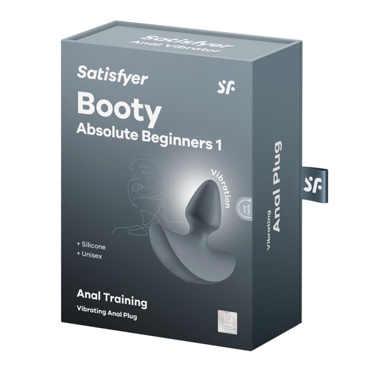 Анальна вібропробка Satisfyer Booty Absolute Beginners 1, для початківців - Зображення 5