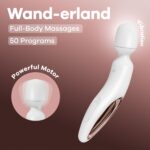 Вібромасажер Satisfyer Wand-erland (White/Rosegold) - Зображення 6