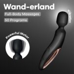Вібромасажер Satisfyer Wand-erland (Black/Rosegold) - Зображення 6