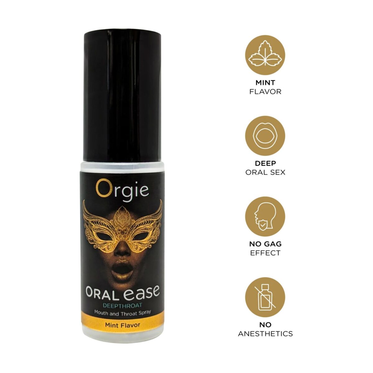 Спрей для мінету Orgie - Oral Ease (15 мл) - Зображення 3