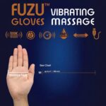 Віброрукавичка (ліва) FUZU Gloves Vibrating Massage Left Hand, 11 режимів - Зображення 2