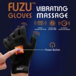 Віброрукавичка (ліва) FUZU Gloves Vibrating Massage Left Hand, 11 режимів - Зображення 4