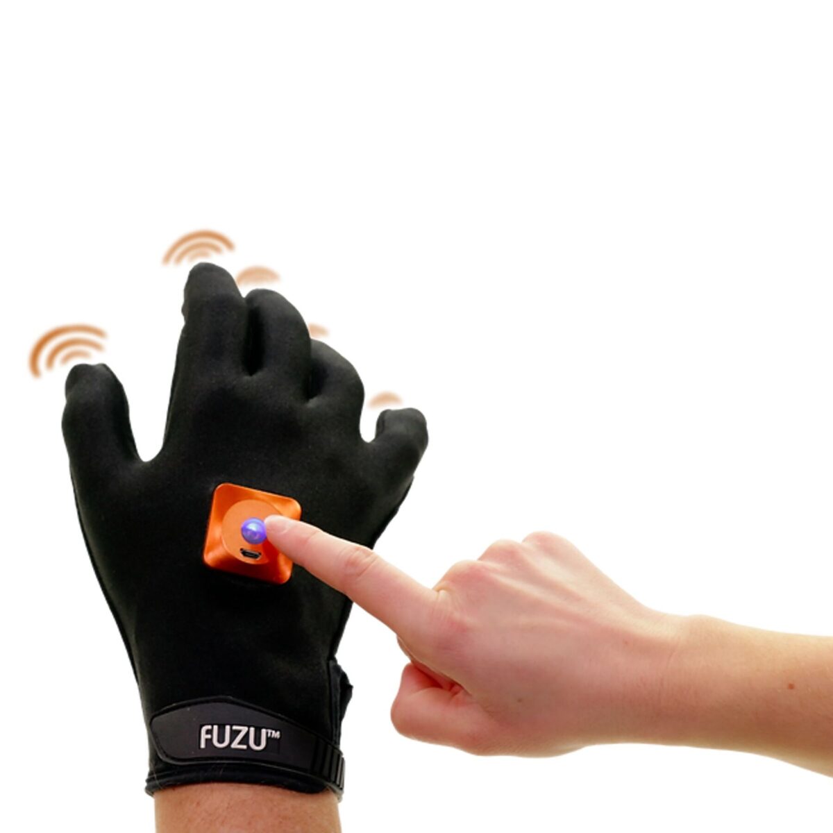 Віброрукавичка (права) FUZU Gloves Vibrating Massage Right Hand, 11 режимів - Зображення 4