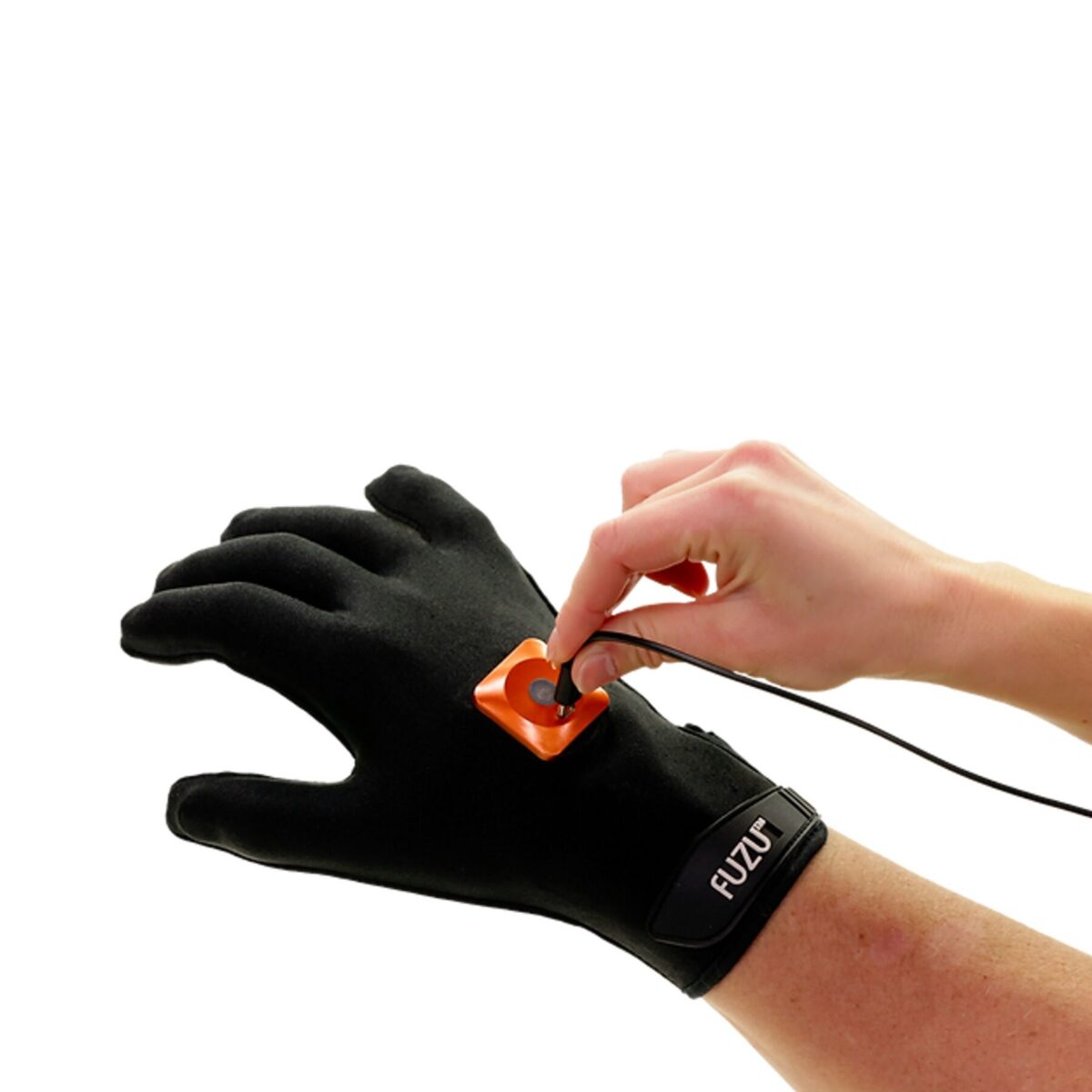 Віброрукавичка (права) FUZU Gloves Vibrating Massage Right Hand, 11 режимів - Зображення 5