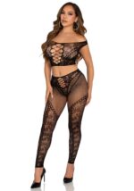Комплект Leg Avenue Off Shoulder Crop Top and Legging One Size - Зображення 3