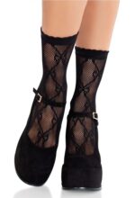 Шкарпетки Leg Avenue Bow Net Anklets - Зображення 2