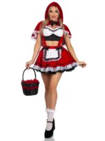 Костюм Червоної Шапочки Leg Avenue Flirty Miss Red Top and Skirt XS - Зображення 4