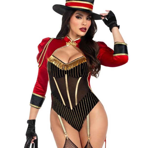 Костюм циркачки Leg Avenue Ravishing Ringmaster Bodysuit M