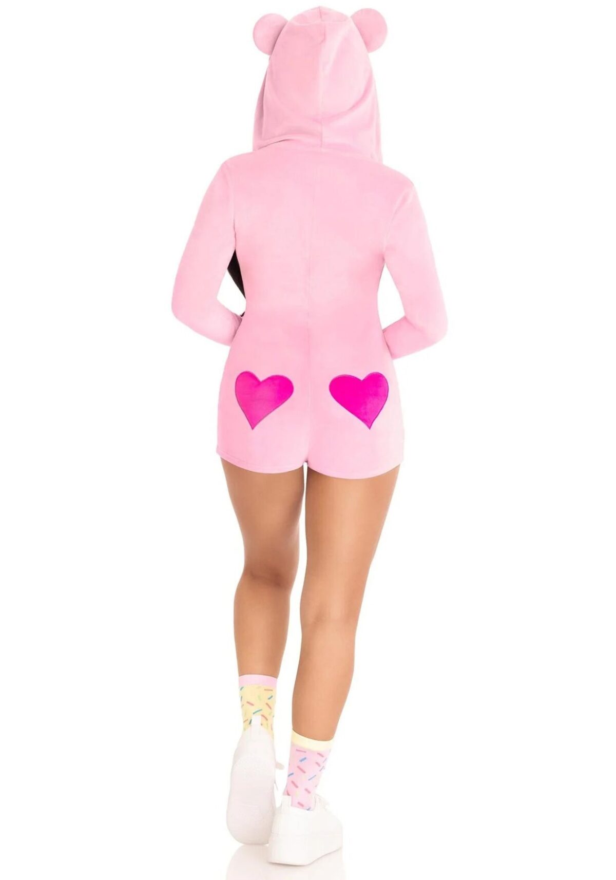 Комбінезон «Солодкий ведмедик» Leg Avenue Sweetheart Bear Velvet Romper S - Зображення 6