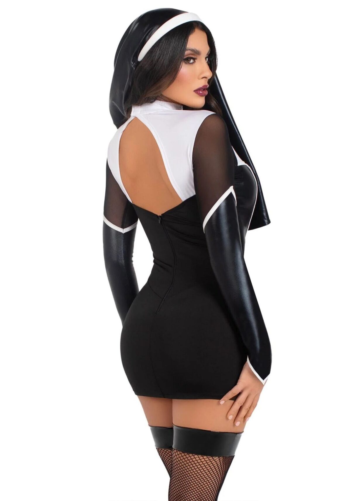 Костюм черниці Leg Avenue Holy Hottie Dress XS - Зображення 2
